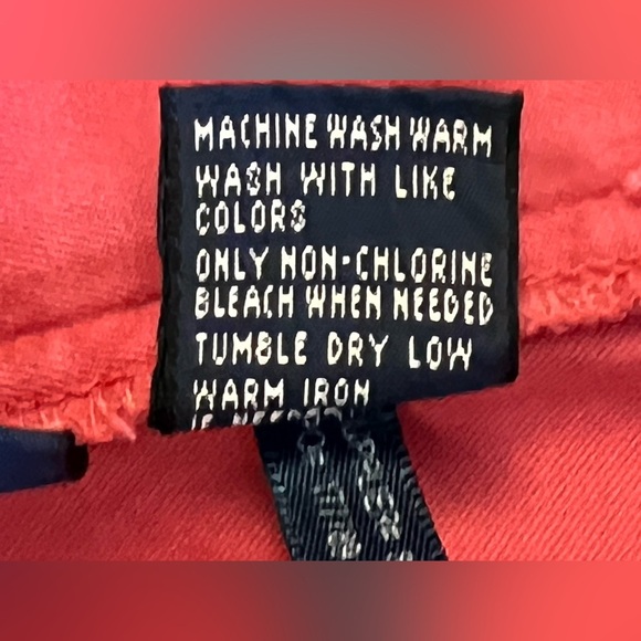 Polo Ralph Lauren Shorts 36 Men VTG Pink Chino Flat Front 100% Cotton Casual I34 - Picture 5 of 7